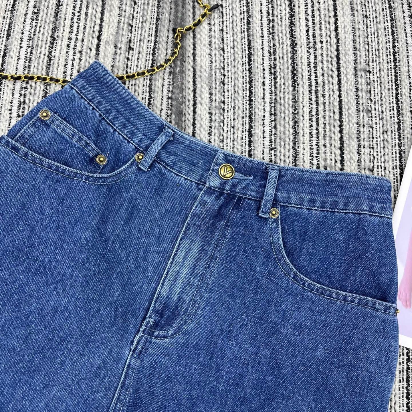 Celine 25C Denim Short 228442
