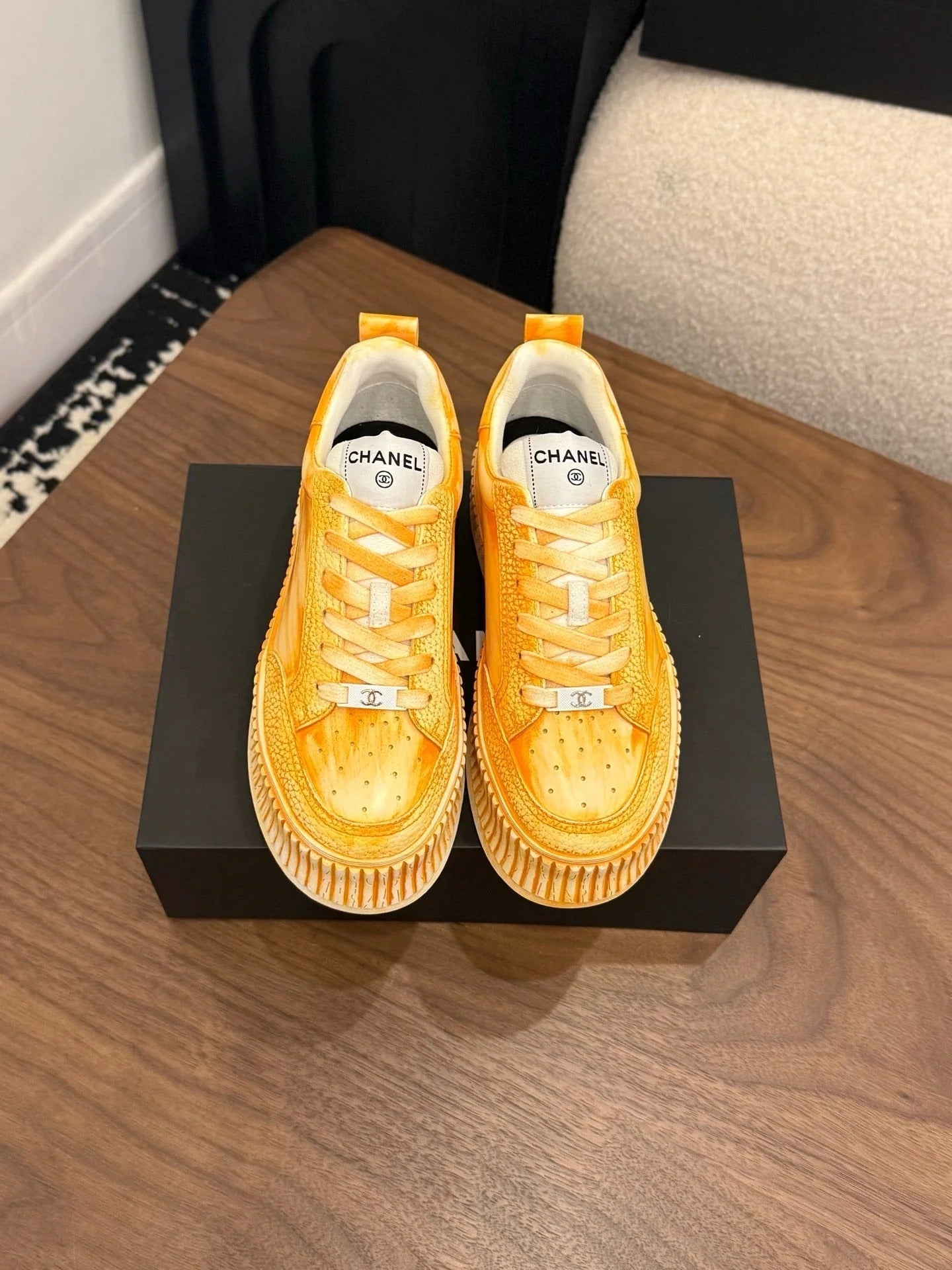 CC 26s Casual Sneaker Sunny Orange Leather 183617