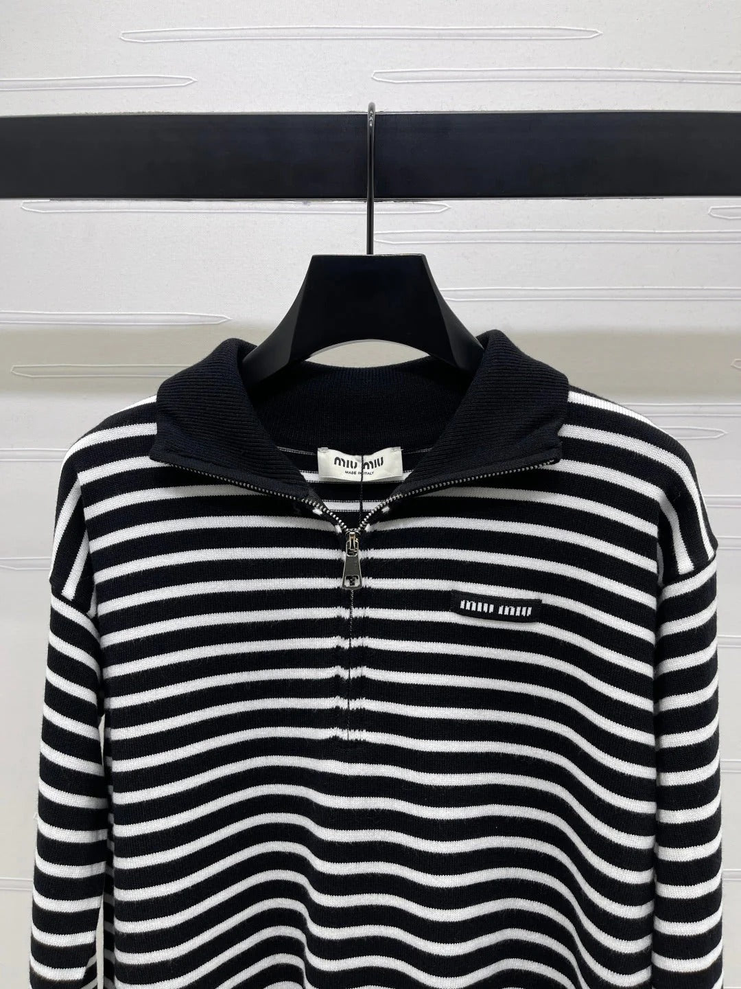 MIUMIU POLO KNIT SWEATER STYLE 488