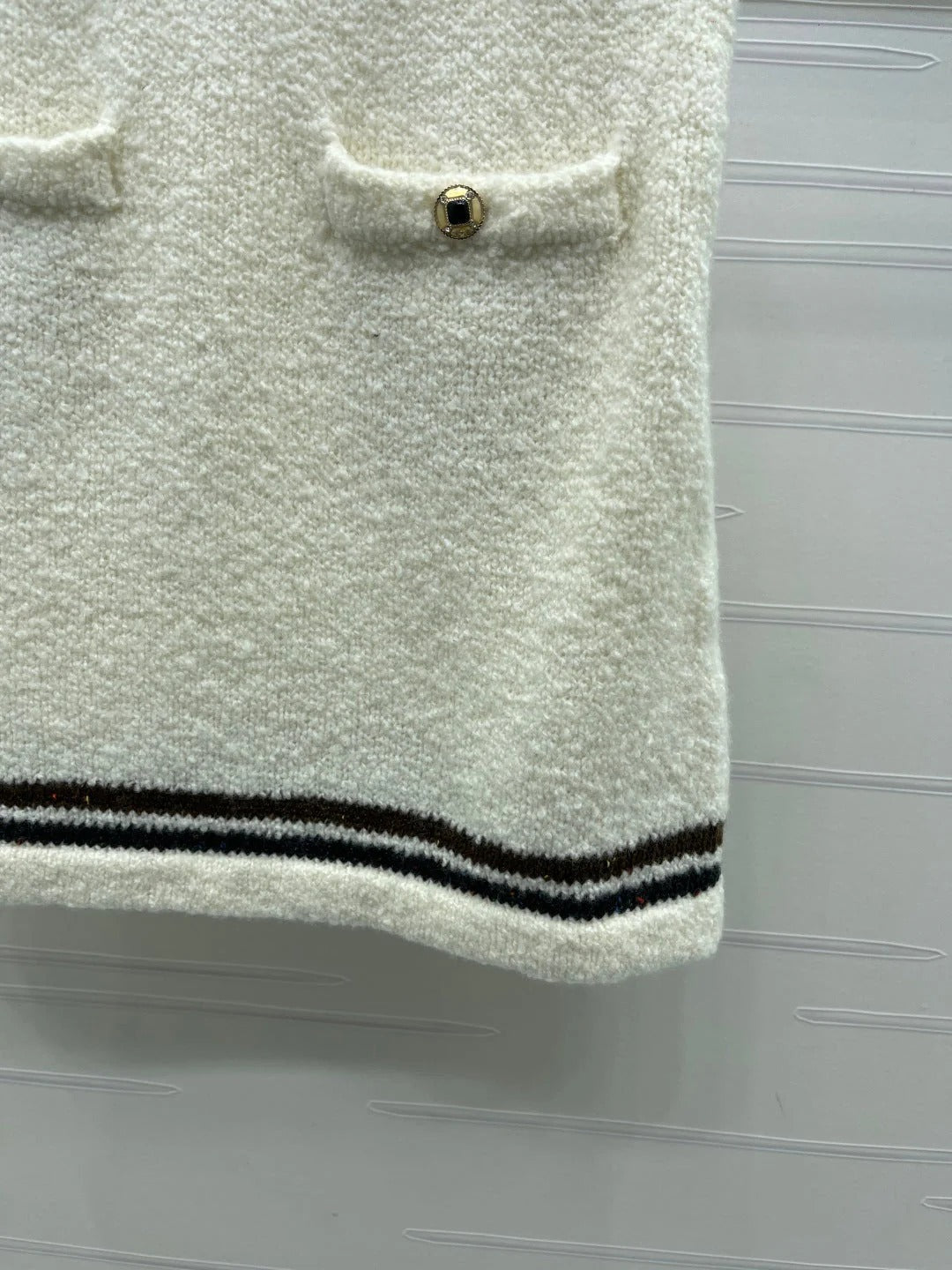 CHANEL 25S KNITTED MINI SKIRT 285
