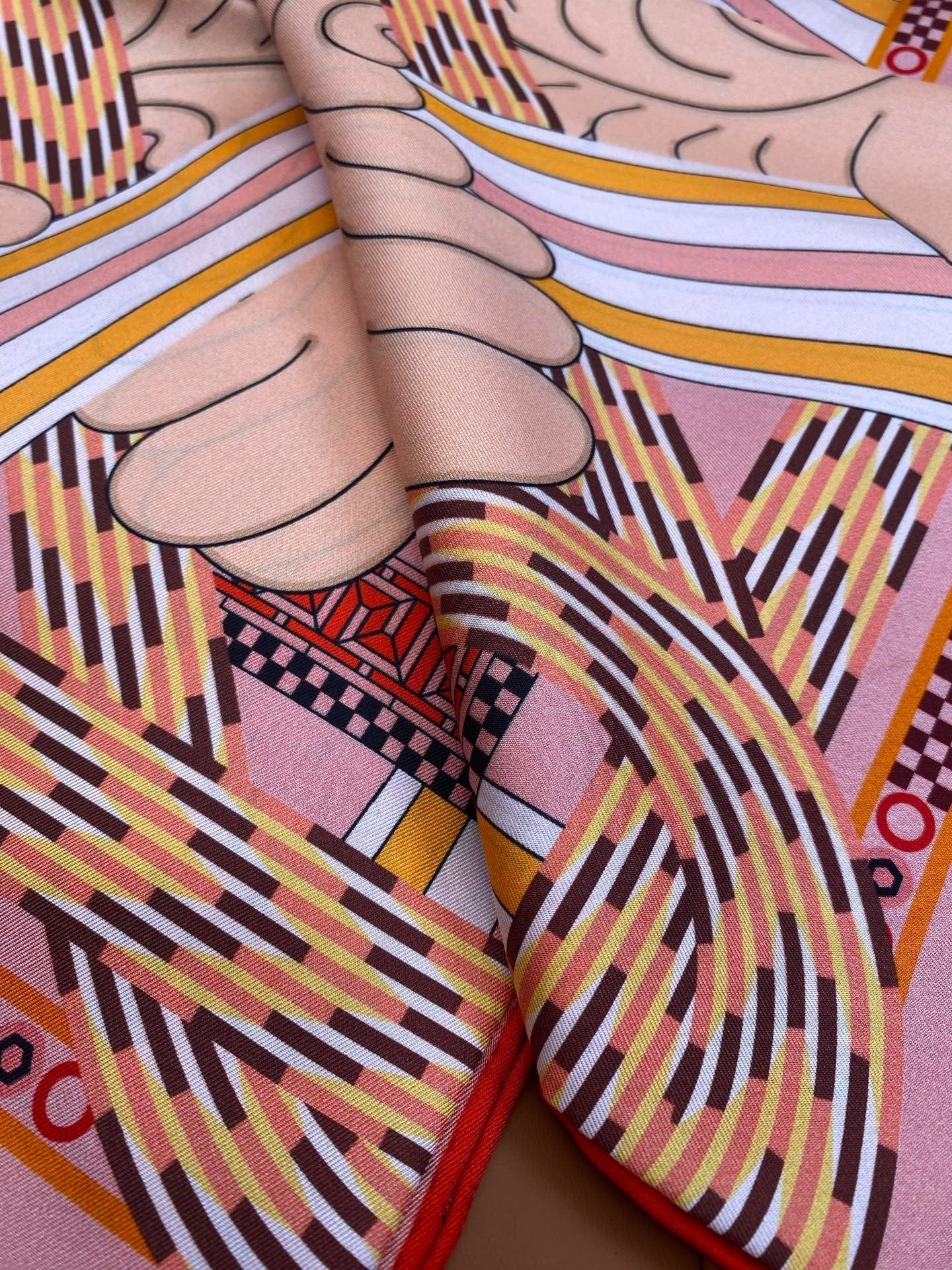 HERMES 25S SCARF 90 IN SILK 709685