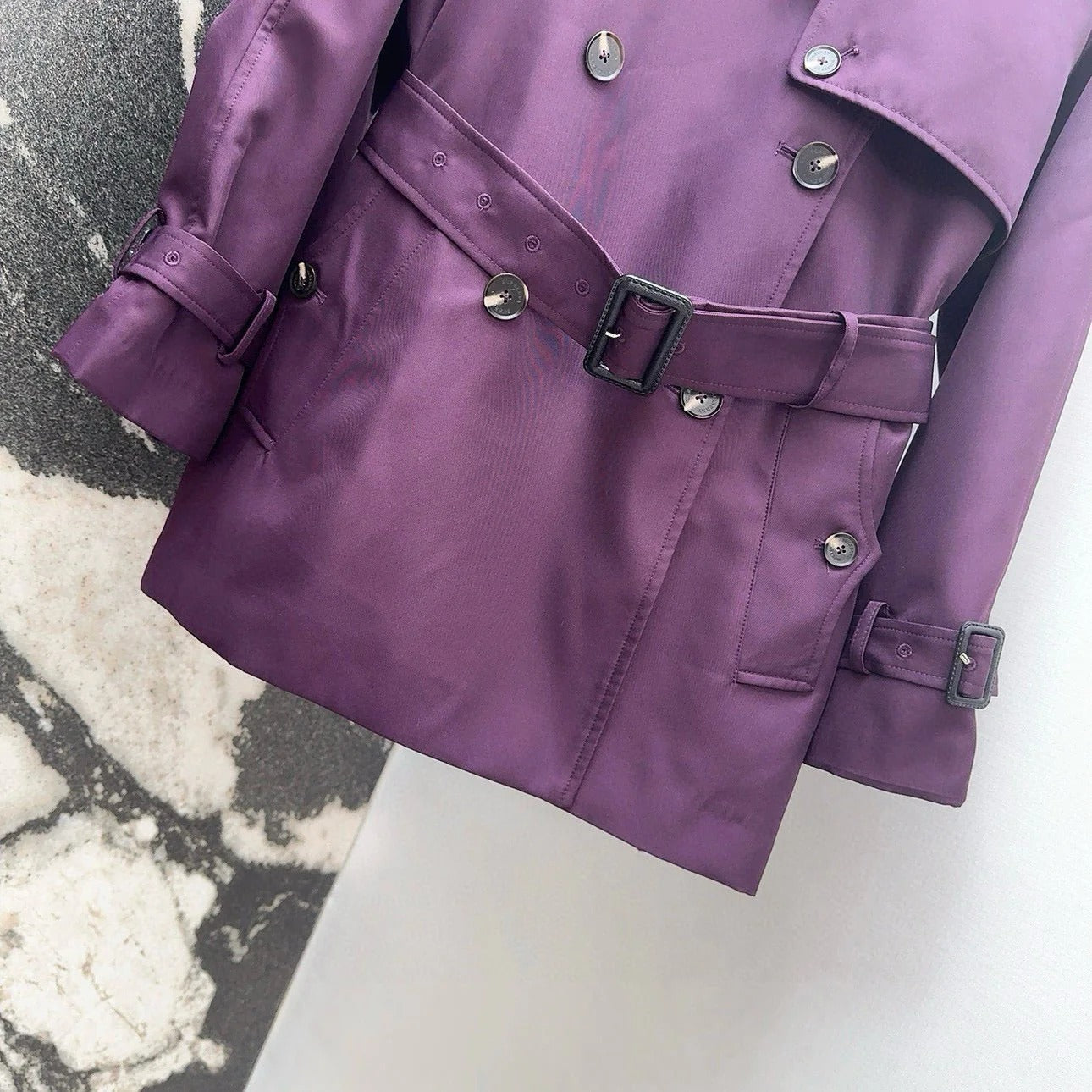 BURBERRY 25S DOUBLE-BREASTED TRENCH COAT 147