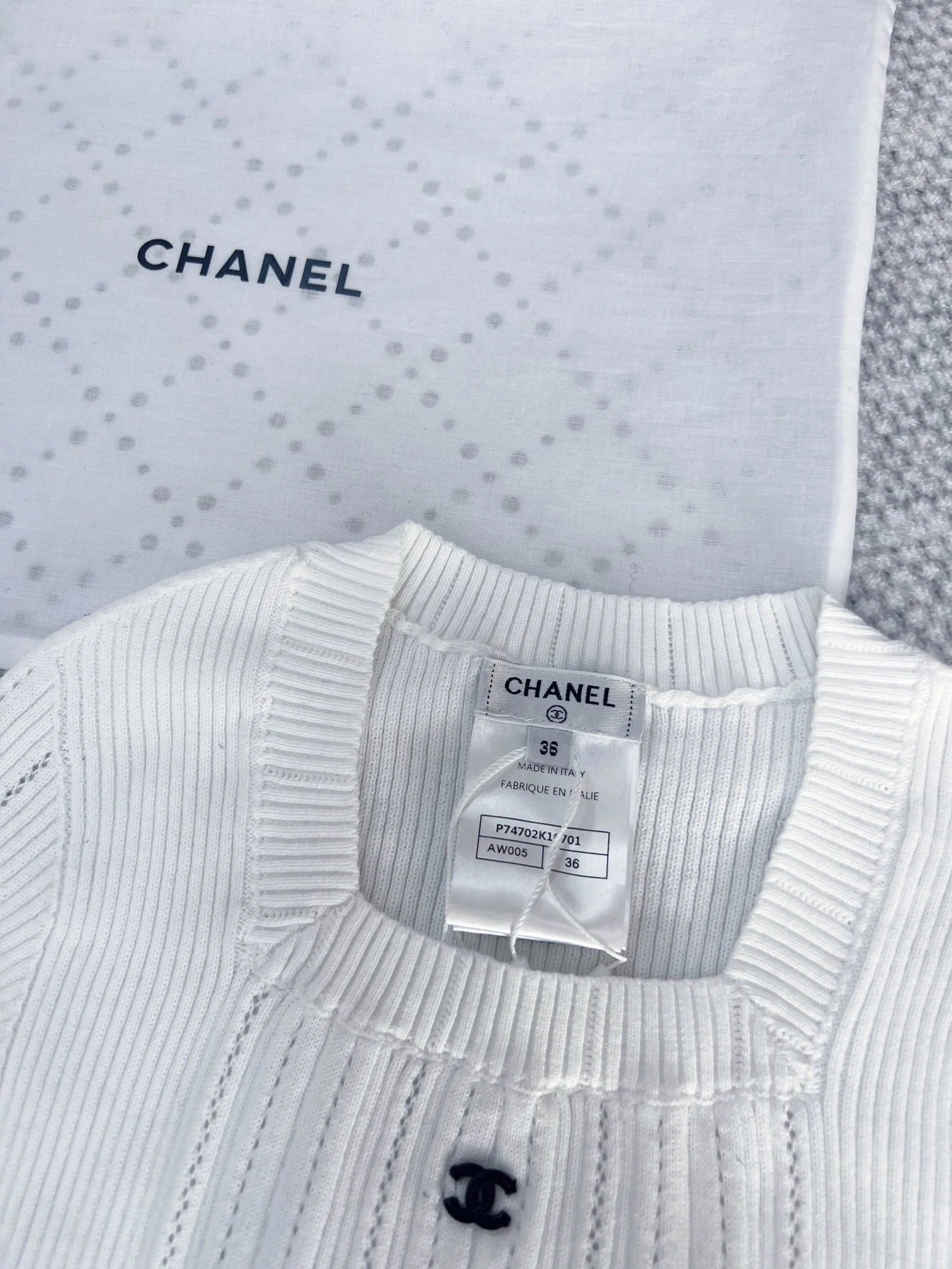 CHANEL KNIT TOP STYLE 23