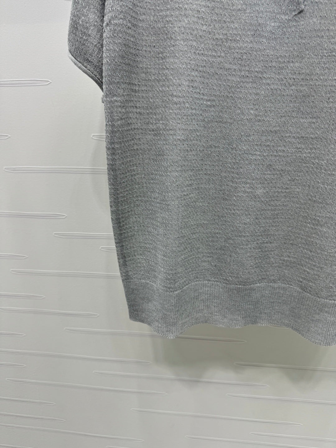 CHANEL POLO SHIRT GREY 274898