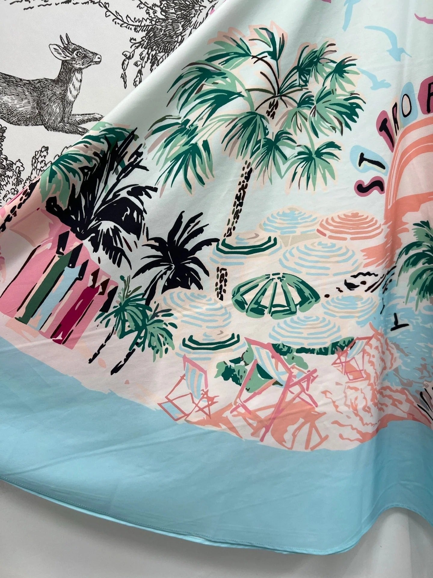 DIOR SUMMER PRINTED SHIFT DRESS 274559