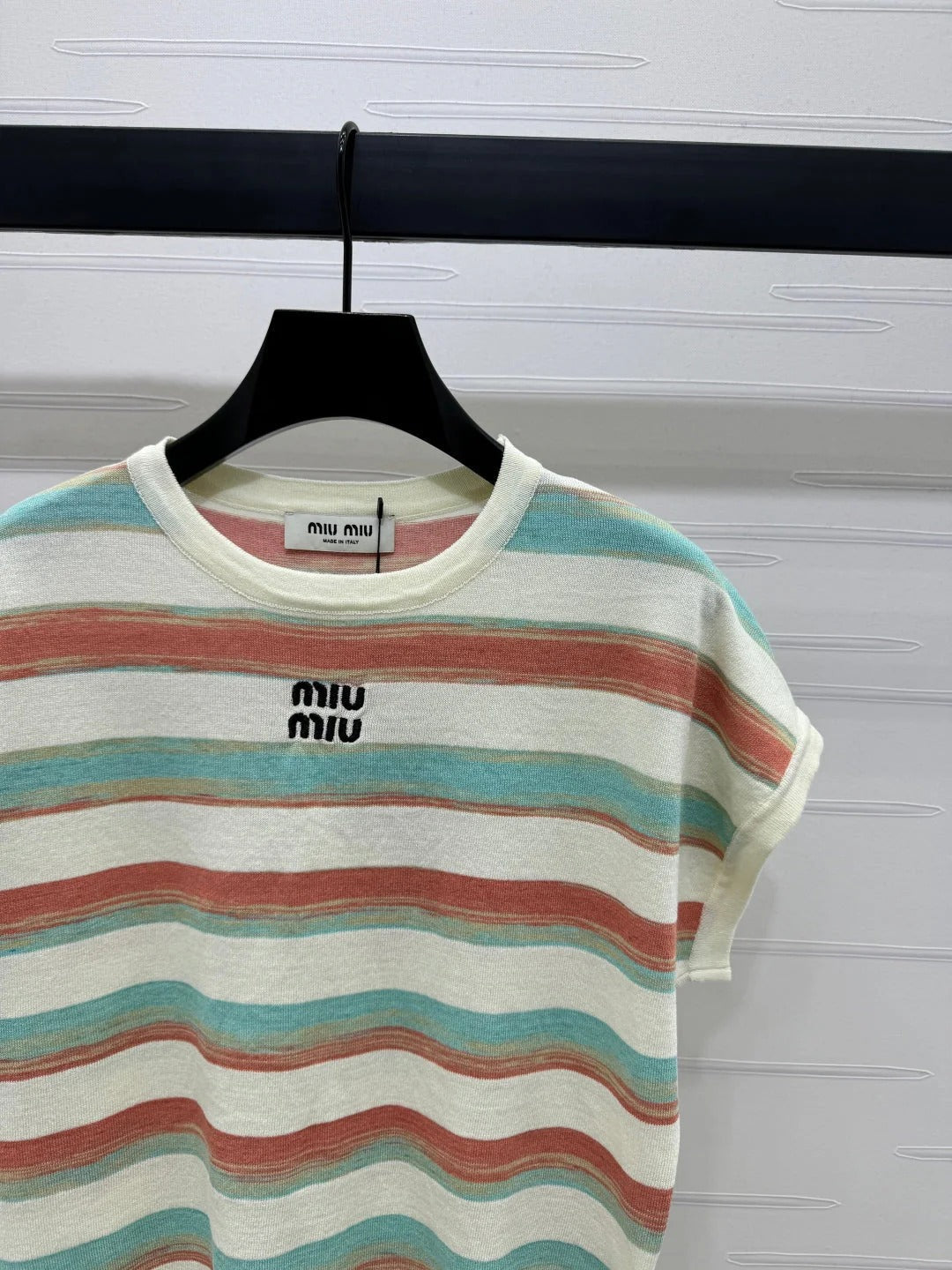 MIU 25S FLYING SLEEVE KNIT SWEATER 264148
