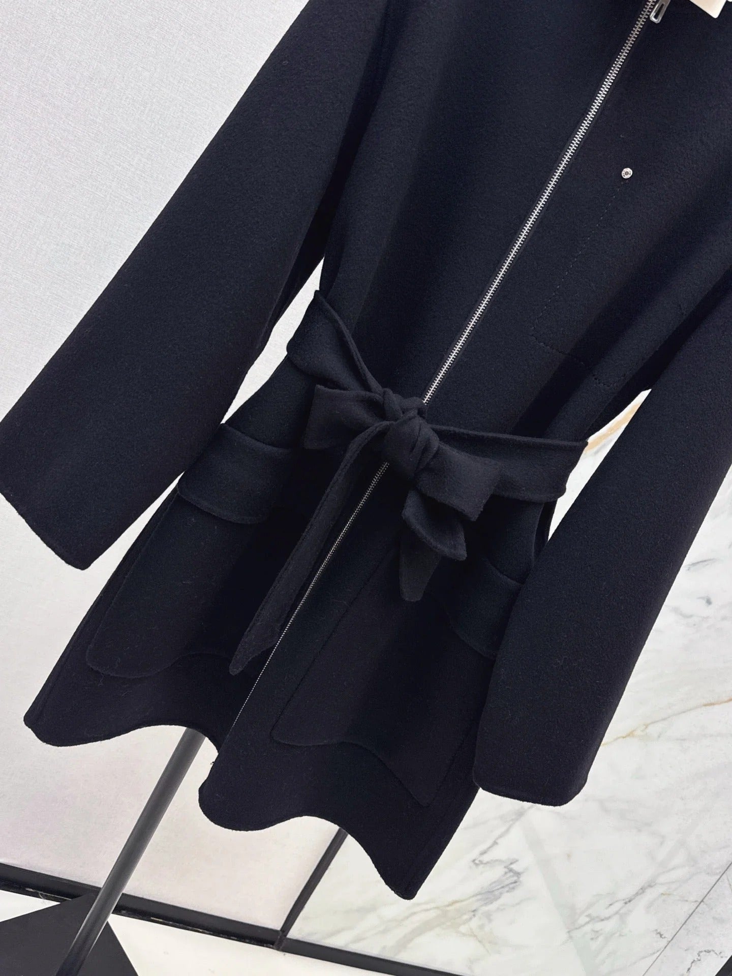 HERMES 25S STAND-COLLAR ZIP-UP JACKET 037