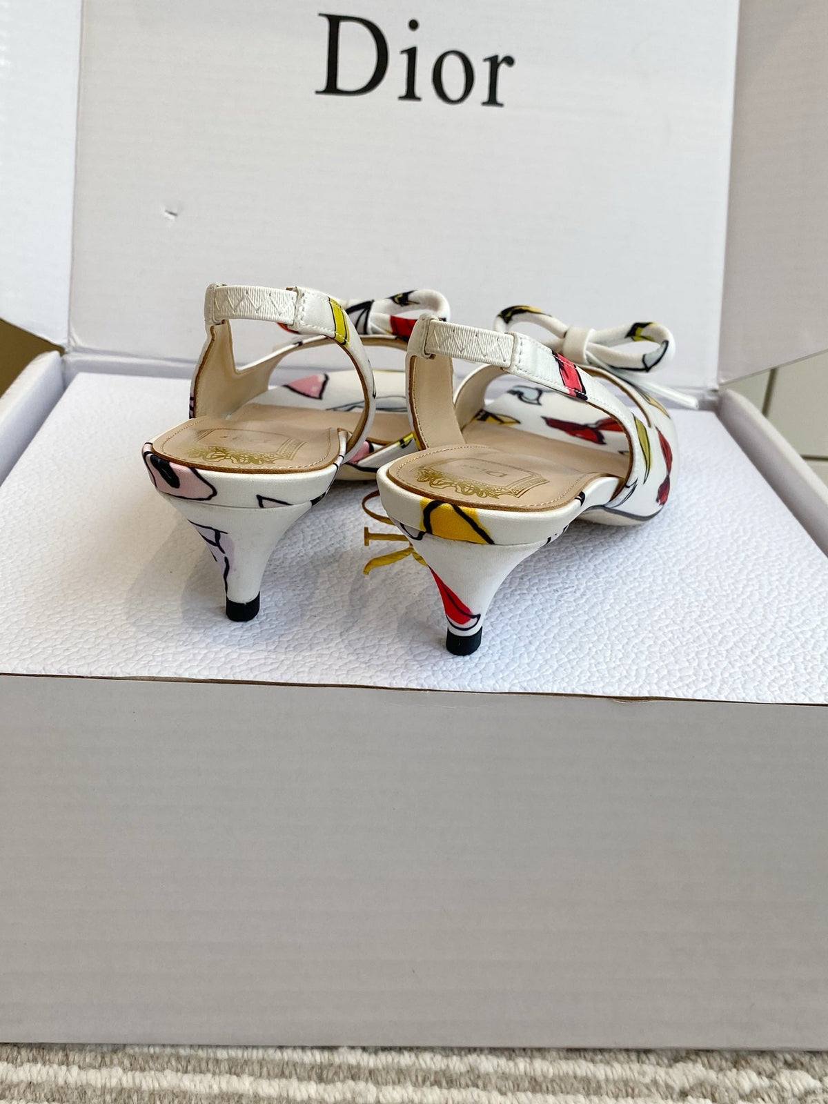 Dior 2026 Bow Sandal Fabric 909652
