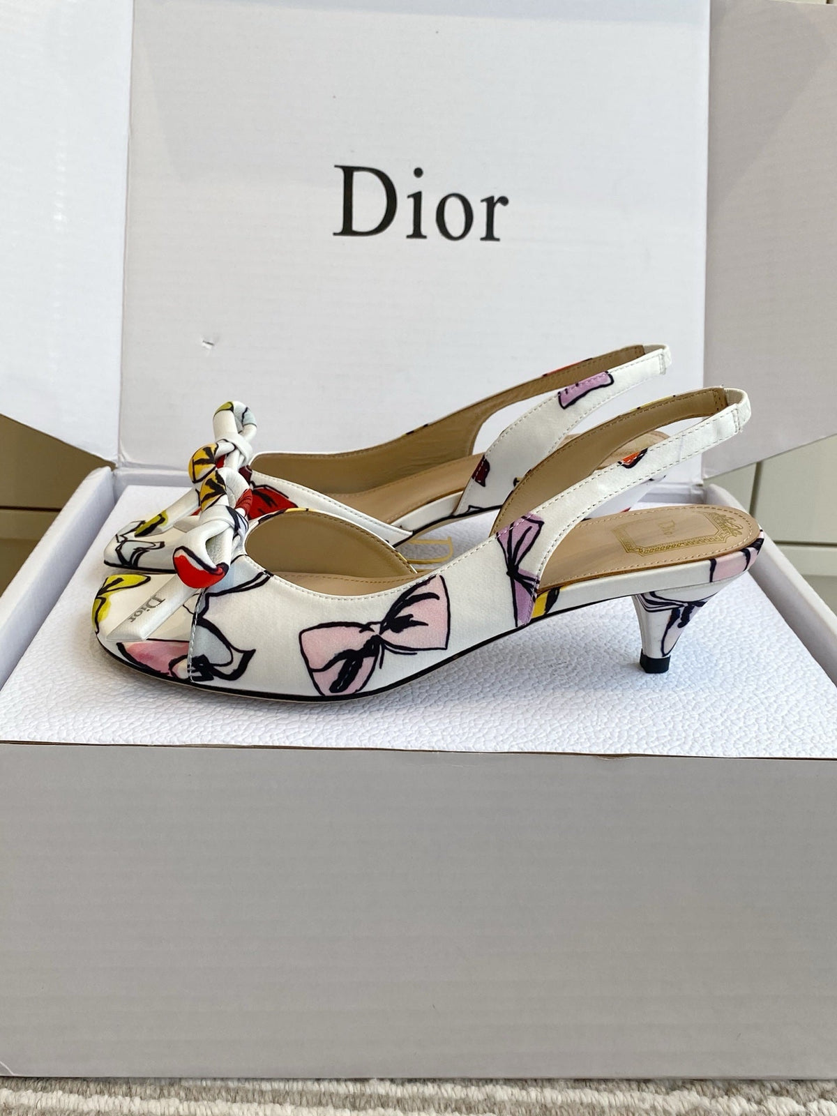 Dior 2026 Bow Sandal Fabric 909652
