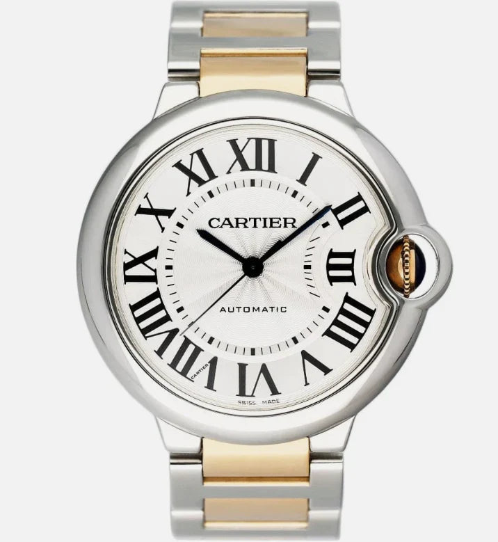 Cartier Ballon Bleu 36mm Steel and Yellow Gold Watch