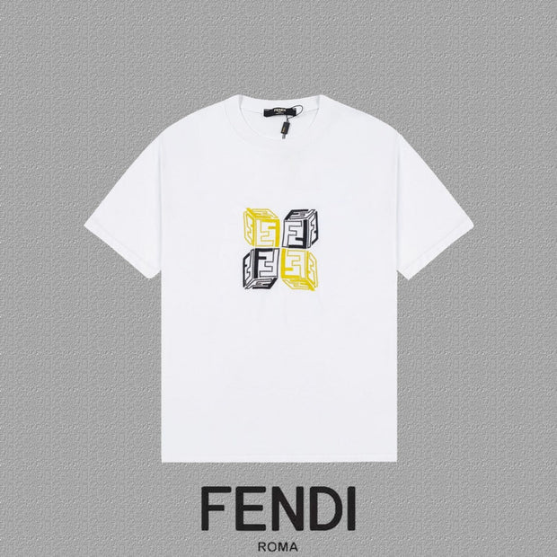 Fendi 2026 Men's Short-Sleeve T-Shirt Cotton 805967
