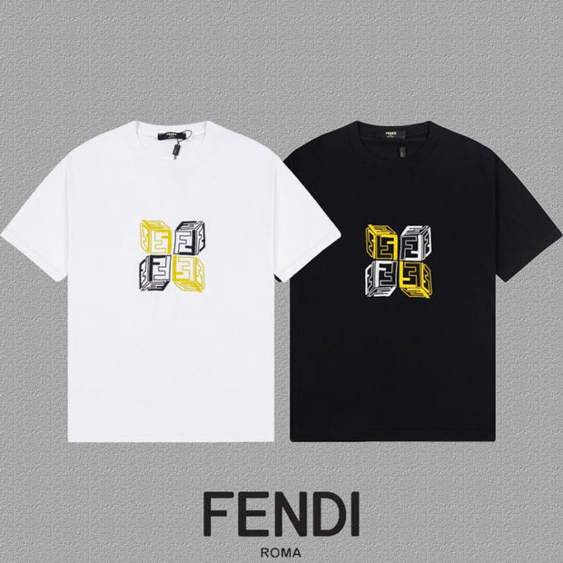 Fendi 2026 Men's Short-Sleeve T-Shirt Cotton 805967